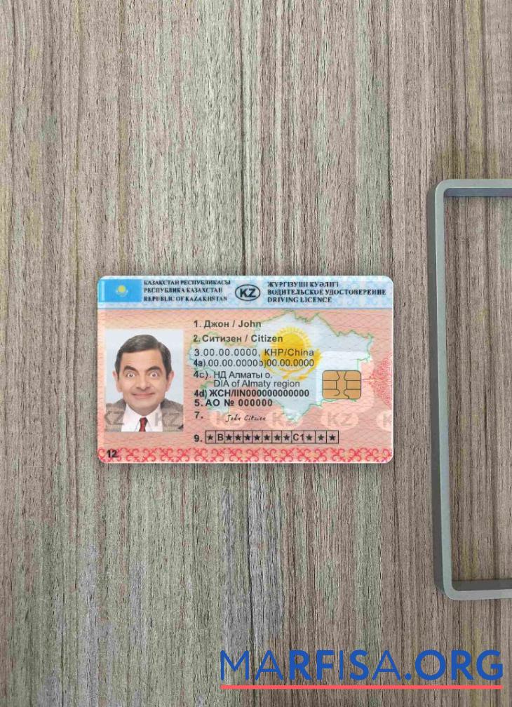 Printable Kazakhstan DL photolook real example